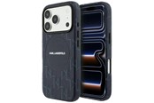 Mobile - Covers & Cases - Karl Lagerfeld Monogram Logo MagSafe Case for iPhone 17 Pro - Blue - 3666339609092