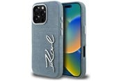 Mobile - Covers & Cases - Karl Lagerfeld FW Jeans Signature Logo iPhone 16 Pro Case - Blue - 3666339458645