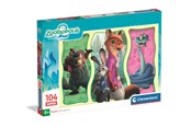 Pusselspel - Clementoni Puzzle Super Zootopia 2 2025 104 pieces Golv - 25082
