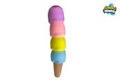 Små presenter till barn - Trend Toys Jumbo Squeeze glasstrut med 4 kulor 30cm CDU - 201104