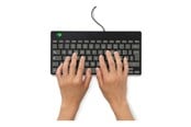 Tangentbord - R-Go Tools R-Go Compact Break - keyboard - with integrated break indicator - QWERTY - Italian - black Input Device - Tangentbord - Italiensk - Svart - RGOCOITWDBL