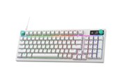 Tangentbord - Logitech G G316 X 98 - Gaming Tangentbord - Tysk - Vit - 920-014272