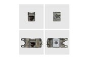 Nätverks tillbehör - StarTech.com Startech keystone jack - shielded 180° toolless - TAA Compliant - C6AKEYTLSTP18010PK