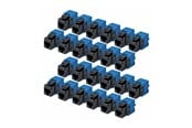 Nätverks tillbehör - StarTech.com Startech keystone jack - 180° tool-free - TAA Compliant - C6KEYTL180BK24PK