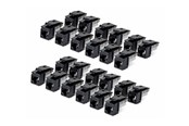 Nätverks tillbehör - StarTech.com Startech keystone jack - 90° 110 punch down - TAA Compliant - C6KEY110BK24PK