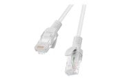 Nätverkskabel - Lanberg patch cable - 20 m - grey RAL 7035 - Grå - PCU5-10CC-2000-S