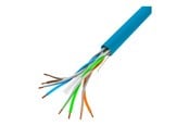 Nätverkskabel - Lanberg bulk cable - 305 m - blue - Blå - LCU6-10CC-0305-B