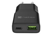 Mobile - Adapters & Chargers - Natec Ribera power adapter - GaN slim - USB USB-C - 20 watt - NUC-2377