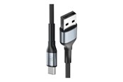 USB-kabel - 3mk Hyper Cable N-SERIES - USB-C cable - 4 pin USB Type A (QC 3.0) to USB-C - 1 m - 5903108680318