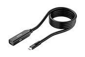 USB-kabel - Unitek - USB-C extension cable - USB-C to USB-C - 5 m - U1335ABK01