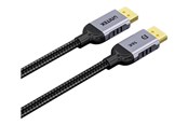 Displaykabel - Unitek - DisplayPort cable - DisplayPort to DisplayPort - 1 m - C1626GY01-1M