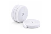 Kabel sleeve - StarTech.com Startech cable tie roll - hook and loop 0.5" wide cut-to-size reusable. fastener tape. adjustable - HKLP1505WH4PK