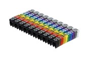 Nätverks tillbehör - DeLOCK cable marker clip set - 18304