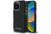 Mobile - Covers & Cases - Karl Lagerfeld FW Stamped Karl MagSafe Case for iPhone 16 Pro Max - Black - 3666339455415