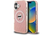 Mobile - Covers & Cases - Karl Lagerfeld IML Choupette Head Logo MagSafe iPhone 16 Case - Pink - 3666339459703
