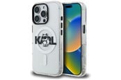 Mobile - Covers & Cases - Karl Lagerfeld IML Choupette Sketch Logo MagSafe Case for iPhone 16 Pro Max - Clear - 3666339461713