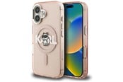 Mobile - Covers & Cases - Karl Lagerfeld IML Choupette Sketch Logo MagSafe iPhone 16 Case - Pink - 3666339461508