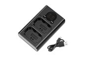 Kamera & objektivtillbehör - Neewer NEEWER DL-FZ100 Dubbel batteriladdare för NP-FZ100-S-batterier - DL-FZ100