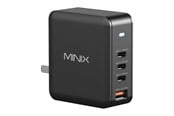 Kamera & objektivtillbehör - MINIX Minix P165 GaN väggladdare med 3x USB-C- och 1x USB-A-portar - NEO-P165
