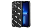 Mobile - Covers & Cases - Karl Lagerfeld Allover Case for iPhone 13 Pro / iPhone 13 - Black - 3666339049706