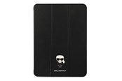 Mobile - Covers & Cases - Karl Lagerfeld Saffiano Ikonic Karl Case for iPad 12.9" Pro 2021 - Black - 3666339030384