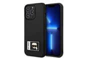 Mobile - Covers & Cases - Karl Lagerfeld Ikonik Patch Case for iPhone 13 Pro / iPhone 13 - Black - 3666339049669