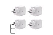 Smarta Hem - Sonoff SONOFF S61s Matter utomhusplugg via Wi-Fi, 4-pack - S61STPF 4pac