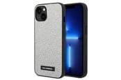 Mobile - Covers & Cases - Karl Lagerfeld KLHCP14MG2ELS iPhone 14 Plus 6.7 "hardcase silver / silver Glitter Plaque Logo - 3666339094249