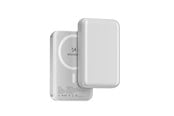 PowerBank - Wozinsky WRW349YWS 10000 mAh Magnetic Power Bank - White - 10000 mAh - 5907769366093