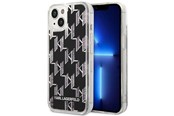 Mobile - Covers & Cases - Karl Lagerfeld KLHCP14SLMNMK iPhone 14 6.1 "hardcase black / black Liquid Glitter Monogram - 3666339076238