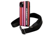 Mobile - Covers & Cases - Karl Lagerfeld KLHCP14SSTSTP iPhone 14 6.1 "hardcase pink / pink Color Stripes Strap - 3666339094195