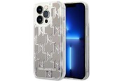 Mobile - Covers & Cases - Karl Lagerfeld KLHCP14XLMNMS iPhone 14 Pro Max 6.7 "hardcase silver / silver Liquid Glitter Monogram - 3666339076306