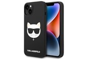 Mobile - Covers & Cases - Karl Lagerfeld KLHMP14MSLCHBK iPhone 14 Plus 6.7 "hardcase black / black Silicone Choupette Head Magsafe - 3666339077921