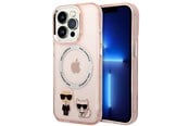 Mobile - Covers & Cases - Karl Lagerfeld KLHMP14XHKCP iPhone 14 Pro Max 6.7 "hardcase pink / pink Karl & Choupette Aluminum Magsafe - 3666339087357