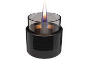 Decoration - Tenderflame Rosie 8 Black Smoke - TF-600169