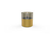 Decoration - Tenderflame Lilly 10 Gold/Champagne Glass - TF-600182