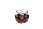 Decoration - Tenderflame Tulip 14 Reactive Glaze Amber - TF-600287