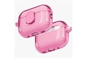 Mobile - Covers & Cases - UNIQ Glase Pro Case for AirPods Pro 3 Lock Case - Clear Pink - 8886463696835