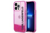 Mobile - Covers & Cases - Karl Lagerfeld KLHCP14XLCKVF iPhone 14 Pro Max 6.7 "pink / pink hardcase Liquid Glitter Elong - 3666339091613
