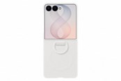 Mobile - Covers & Cases - Samsung Galaxy Z Flip8 Silicone Ring Magnet Case - Cream - EF-EF776CWEGWW