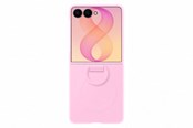 Mobile - Covers & Cases - Samsung Galaxy Z Flip8 Silicone Ring Magnet Case - Pink - EF-EF776CVEGWW