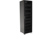 Väggfäste, AV-Möbel - Sanus Foundations Component Series CFR2144 rack - for AV System - black - Max - recommended for - CFR2144-B1