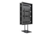 Väggfäste, AV-Möbel - Multibrackets M Pro Series mounting kit - for digital signage display - dual pole high brightness - black - Max 50 kg - recommended for 75" - 7340234814534