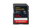 Flashram & USB Flash Drives - SANDISK Extreme PRO SDXC - 300MB/s - 64GB - SDSDXEM-064G-GN4IN
