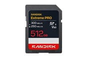 Flashram & USB Flash Drives - SANDISK Extreme PRO - flash memory card - 512 GB - SDXC UHS-II - SDSDXEM-512G-GN4IN