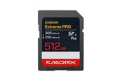 Flashram & USB Flash Drives - SANDISK Extreme PRO SDXC - 300MB/s - 512GB - SDSDXEM-512G-GN4IN