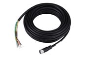 Strömkabel (intern) - Hanwha Vision SPP-C12100P - power cable - 12 pin M12 to bare wire - 10 m - SPP-C12100P