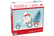 Pusselspel - Tactic 200 pcs puzzle: Christmas tree hunt - 60863