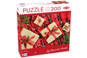 Pusselspel - Tactic 200 pcs puzzle: Christmas presents - 60862