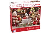 Pusselspel - Tactic 1000 pcs puzzle: Teddy Bear Family - 59610